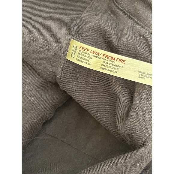 Free People Movement Women's M Foundation Jacket Zip Up Black Cotton Pocket NWT - Picture 16 of 17